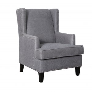 F Barcelona Chair Charcoal 300x300 - Barcelona Accent Chair - Charcoal