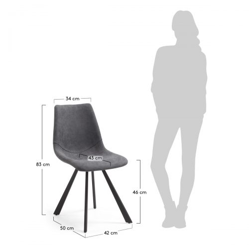 CC0252UE02 9 500x500 - Andi Dining Chair - Black