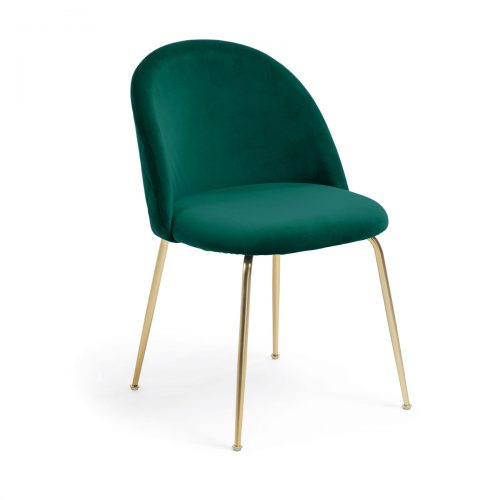 CC0855J19 0 500x500 - Mystere Dining Chair - Emerald Velvet/Gold