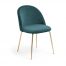 Teal G 66x66 - Ilyssa Fabric Dining Chair - Light Grey