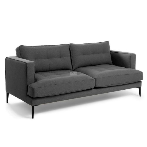s489ld15 3a 1 500x500 - Vinny Fabric 3 Seater Sofa - Dark Grey