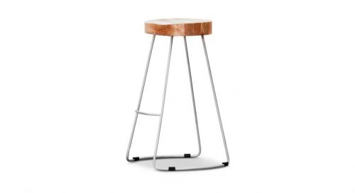 wost 004 5 500x272 - Tractor Bar Stool - Grey Frame