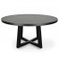 richo1 66x66 - Arya 2000 Dining Table Ceramic Top - Timber Look Steel Base