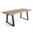 CC0400M43 0 66x66 - Arya 2000 Dining Table Ceramic Top - Timber Look Steel Base