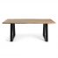 CC0400M43 1 66x66 - Arya 2000 Dining Table Ceramic Top - Timber Look Steel Base