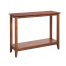 Quadrant Console Table AM 66x66 - Arya 2000 Dining Table Ceramic Top - Timber Look Steel Base