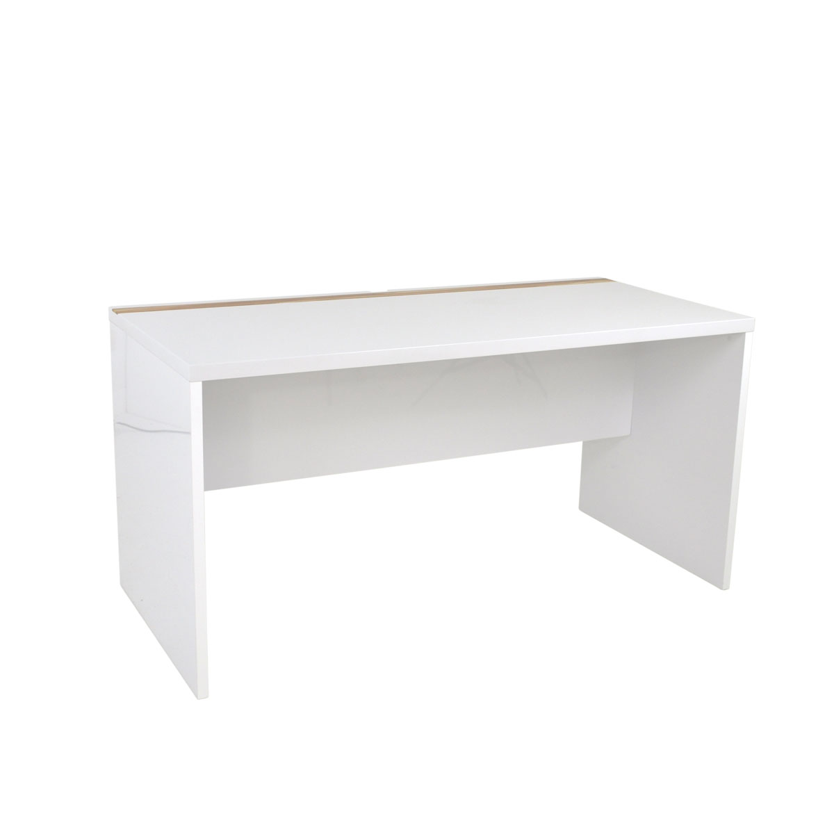 Abbey Work Desk High Gloss White Cypress Moorabbin Home