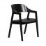DC0025 66x66 - Norway Dining Chair - Black