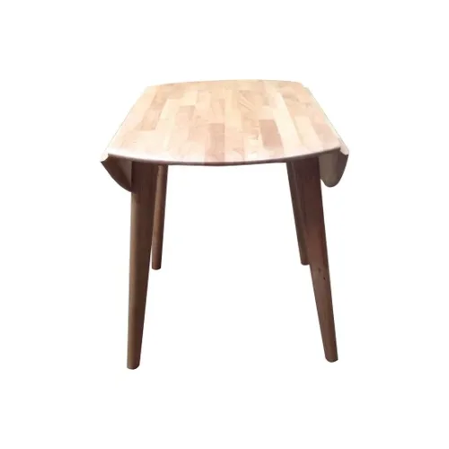 Dropside Nat 2 drop 550x550 500x500 - Drop-Side Round Dining Table - Natural