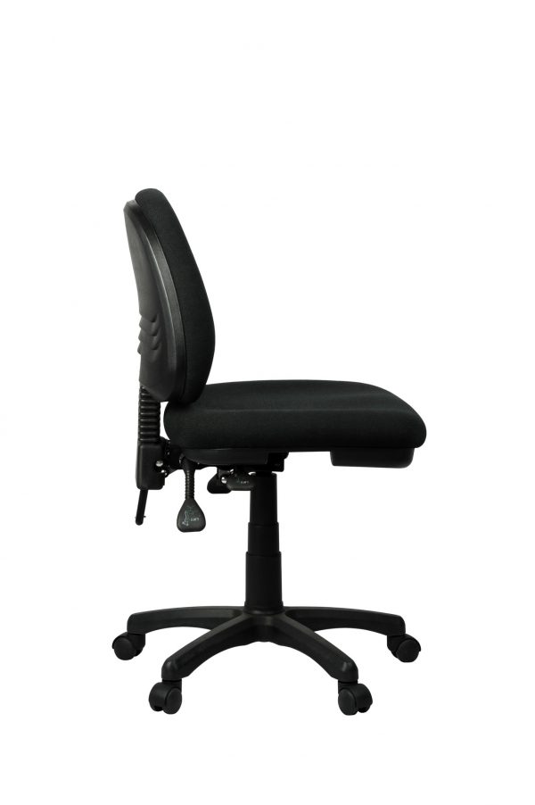 ClassicMB 2 600x902 - Classic Mid Back Office Chair-Black