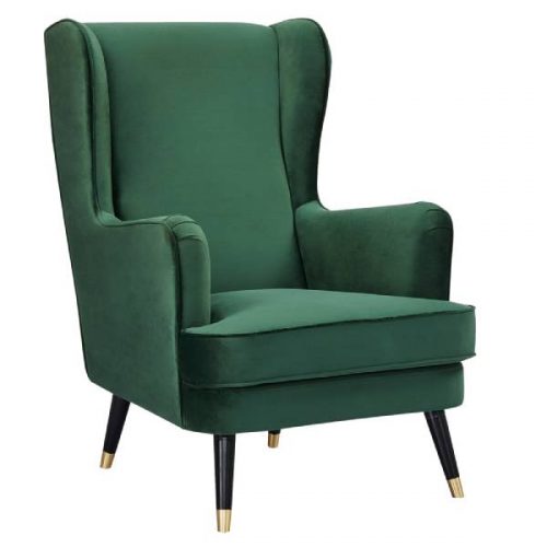 Cooper Velvet Armchair – Green