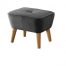 Otis Grey 1 66x66 - Otis Ottoman - Dusty Pink Velvet