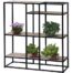 Stacey 4 Tier 66x66 - Ironstone Large Bookcase