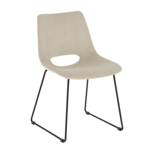 CC0826PN36 0 500x500 - Ziggy Dining Chair - Beige Corduroy Fabric
