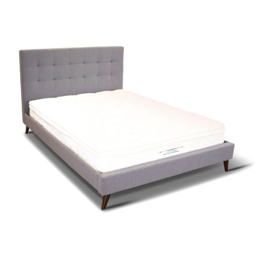 Yulara 5 500x500 - Yulara Fabric Upholstered King Single Bed - Grey