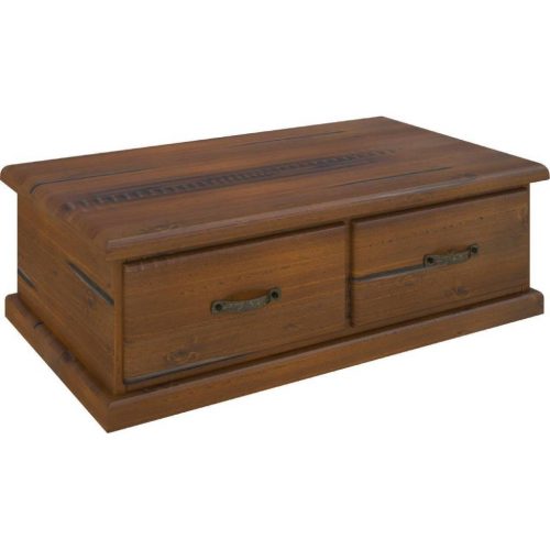 vjm 009 1 500x500 - Jamaica Timber Coffee Table 2 Drawers - Rough Sawn