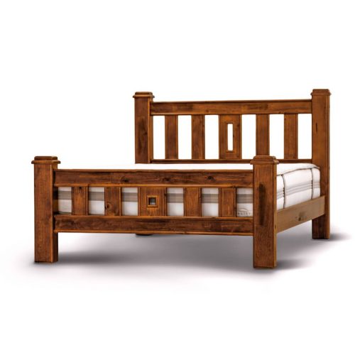 vjm 012 2 500x500 - Jamaica Timber King Size Bed - Rough Sawn