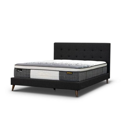 vo fbd 05 4 500x500 - Yulara Fabric Upholstered Queen Bed - Charcoal