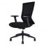 Portland 66x66 - Conti Mid Back Office Chair - Black