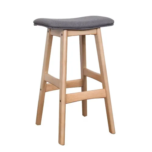Gangman kitchen bar stool natural timber frame truffle seat 1edba836 b1ec 4783 a519 25839971dfb2 1024x1024 500x500 - Gangnam Barstool Natural/Black
