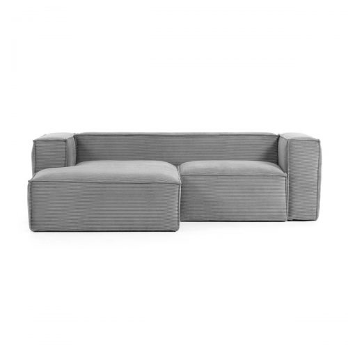S575LN15 1 500x500 - The Blok 2 Seater LHS Chaise - Grey Corduroy
