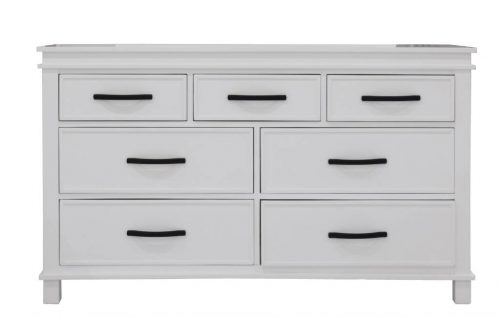 vob mona 15 1 500x317 - Monarch 7 Drawer Dresser-White