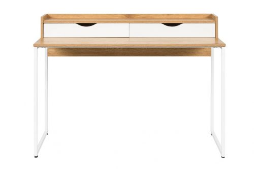 vod rhon 01 1 1 500x333 - Rhone Work Desk - White/Oak
