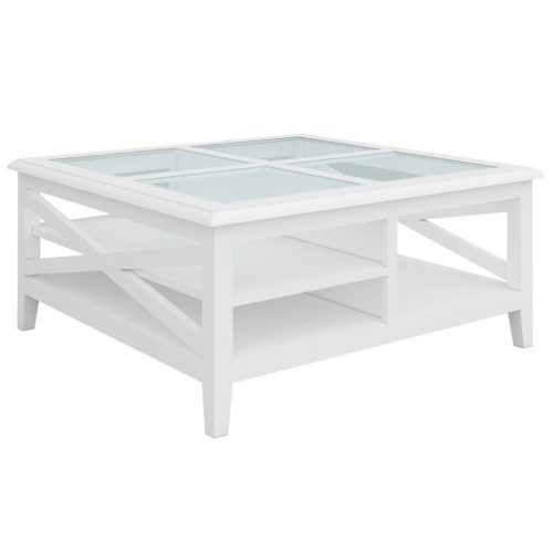 vo hamp 11 1 500x500 - Hampton Square Coffee Table - White