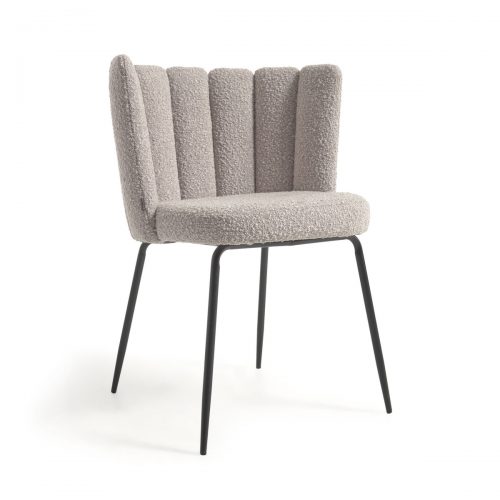 CC2025J14 0 500x500 - Aniela Boucle Chair - Light Grey