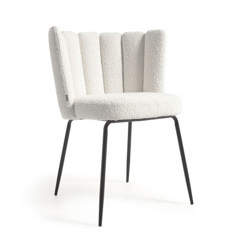 CC2025J33 0 500x500 - Aniela White Boucle Chair