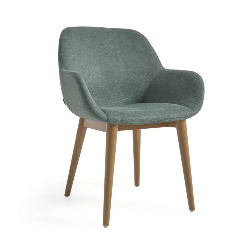 CC5212KY19 0 500x500 - Konna Dining Chair -Green/Teak Frame