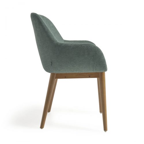 CC5212KY19 2 500x500 - Konna Dining Chair -Green/Teak Frame