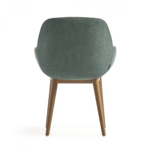 CC5212KY19 5 500x500 - Konna Dining Chair -Green/Teak Frame
