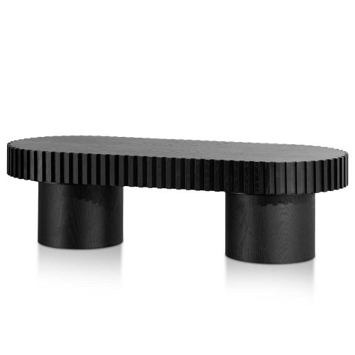 CF6424 CN Quintin 1.4m Wooden Coffee Table Black 2 1100x 500x500 - Quintin 1400 Coffee Table-Black