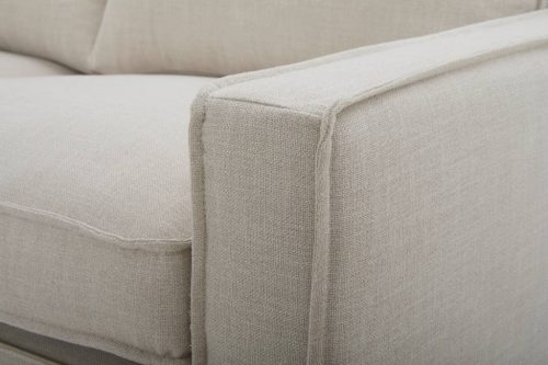 vol loga 01 5 500x333 - Logan 3 Seater Sofa - Stone Fabric