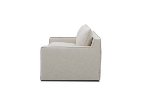 vol loga 02 3 500x333 - Logan 2 Seater Sofa - Stone Fabric