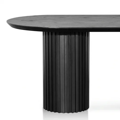marty 2.2m wooden dining table black oak DT6133 CN 3 2048x2048 2de6dcc4 7391 487a abc9 d6cc6cd4ef80 1100x 500x500 - Carol Column 2200 Dining Table - Black