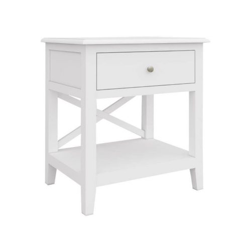 vo hamp 12 1 500x500 - Hampton 1 Drawer with shelf Bedside Table