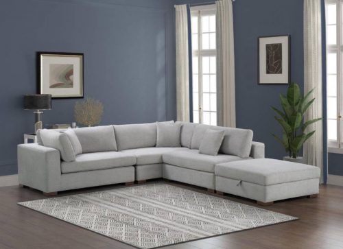 vol cameo 01 1 500x363 - Cameo 5 Seater with Ottoman - Fabric