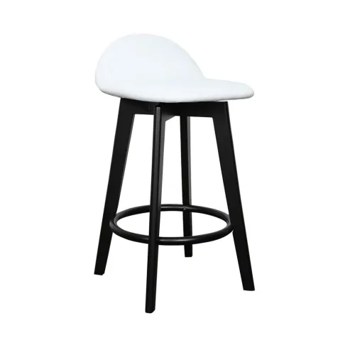 Caulfield bar stool black with White Seat 1024x1024 500x500 - Caulfield Bar Stool Black/White