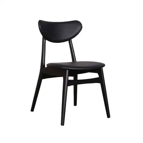 FranklinchairBlack Blackseat 1024x1024 500x500 - Falkland Dining Chair - Natural / Black PU