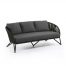 Branzie Black 66x66 - Branzie 3 Seater Sofa - Black