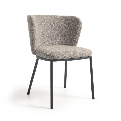 CC3000J14 0 500x500 - Ciselia Boucle Dining Chair - Grey