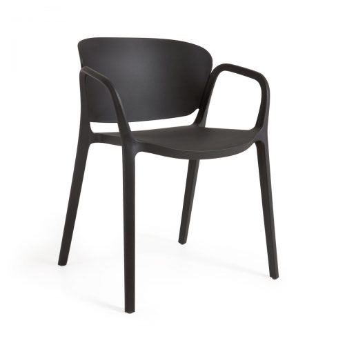 CC6094S01 0 500x500 - Ania Stackable Dining Chair - Black