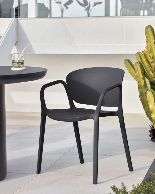 CC6094S01 01 500x625 - Ania Stackable Dining Chair - Black