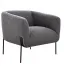 maya smoke 66x66 - Max Tub Chair - Charcoal