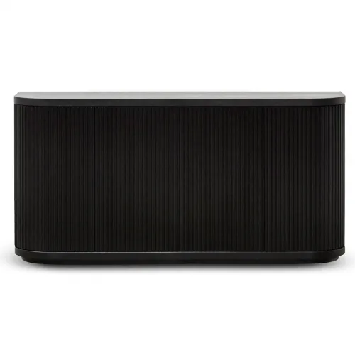 DT6981 DW 1.6m Veneer Top Buffet Unit Full Black 1 1600x 500x500 - Costa Black Sideboard