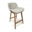 zoe beige 66x66 - Cohen Bar Stool - Natural