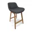 zoe charcoal 66x66 - Cohen Bar Stool - Natural