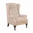Bently Sand 66x66 - Max Tub Chair - Charcoal